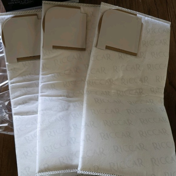 Riccar Radiance RADP & RAD HEPA Filtration Vacuum Bags Type 3 Pack Open Box - Picture 2 of 5